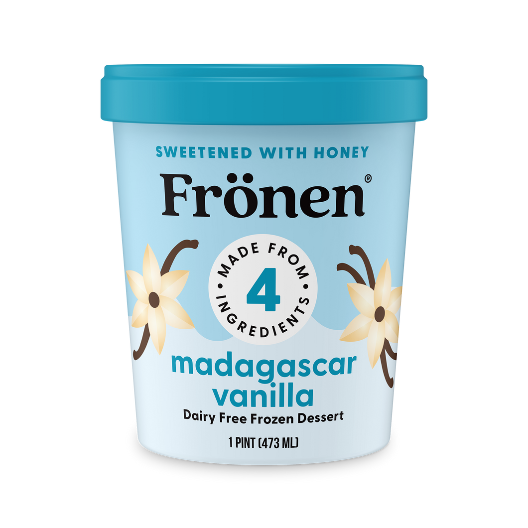Fronen Madagascar Vanilla Ice Cream, Vegan Pint