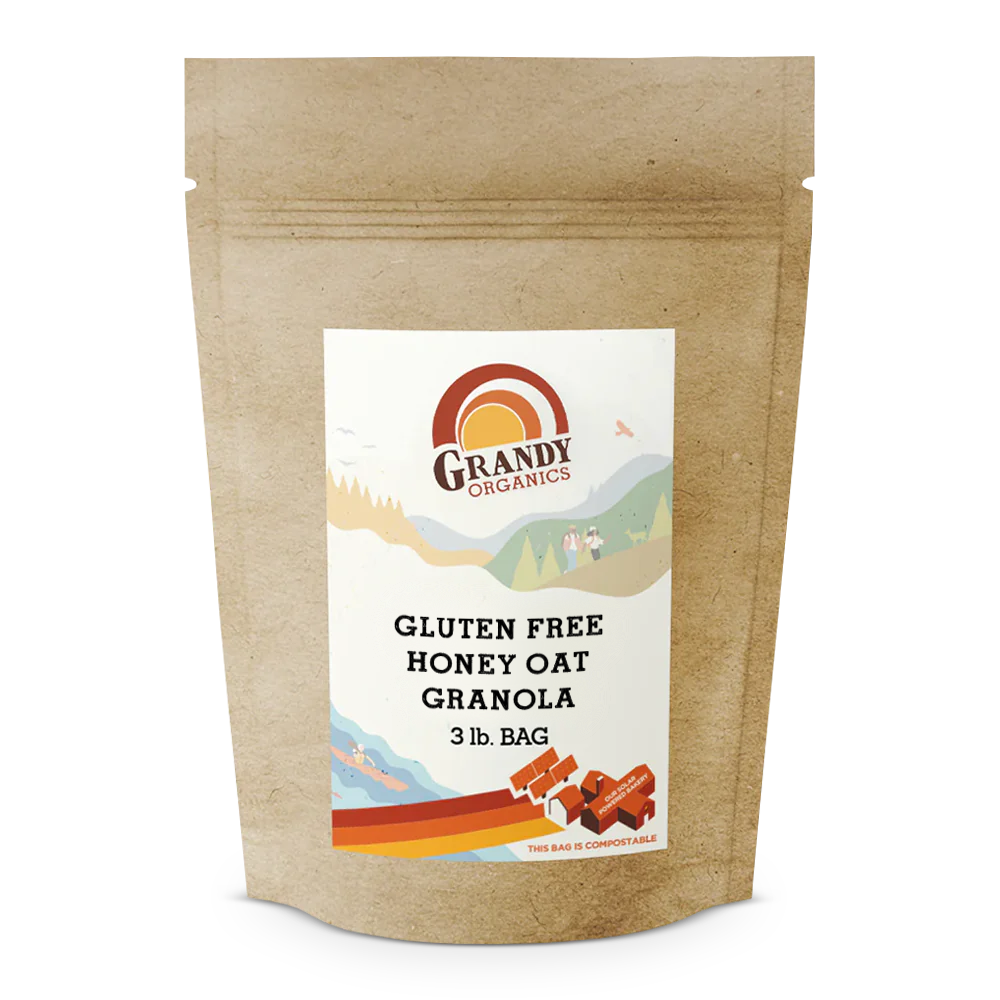 Grandy Organics Gluten Free Honey Oat Granola