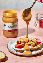 Load image into Gallery viewer, Georgia Grinders Organic Creamy Peanut Butter 4 Pack (12 oz Jars) - (CP-CL) by Georgia Grinders
