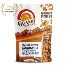 Load image into Gallery viewer, Grandy Organics Peanut Butter Coconola
