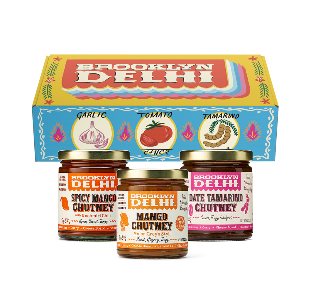 Brooklyn Delhi Chutney Trio Gift Set