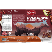 Load image into Gallery viewer, Field Trip Gochujang Korean BBQ Beef Jerky 2.2oz bag - 9 bags x 2.2 oz case
