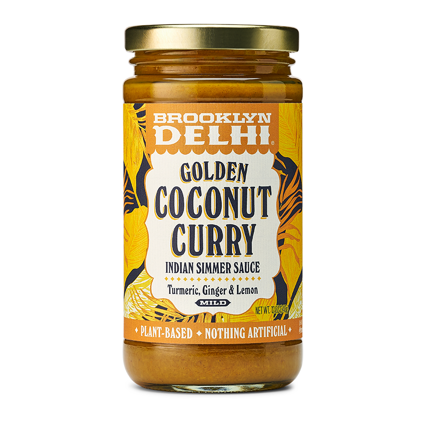 Brooklyn Delhi Golden Coconut Curry Jar - 6 Jars case