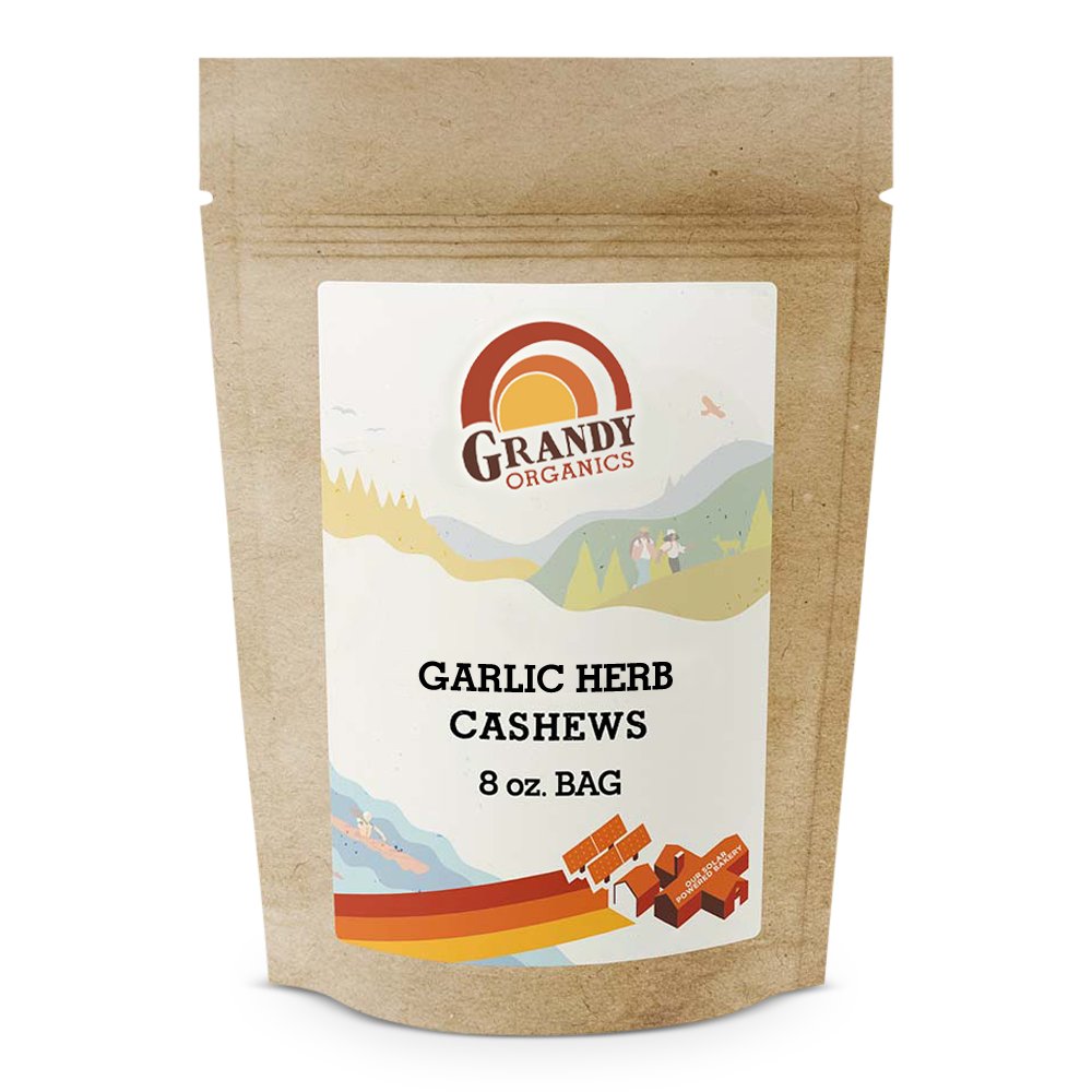 Grandy Organics Garlic Herb Cashews
