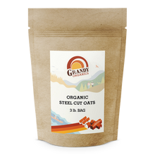 Load image into Gallery viewer, Grandy Organics Steel Cut Oats
