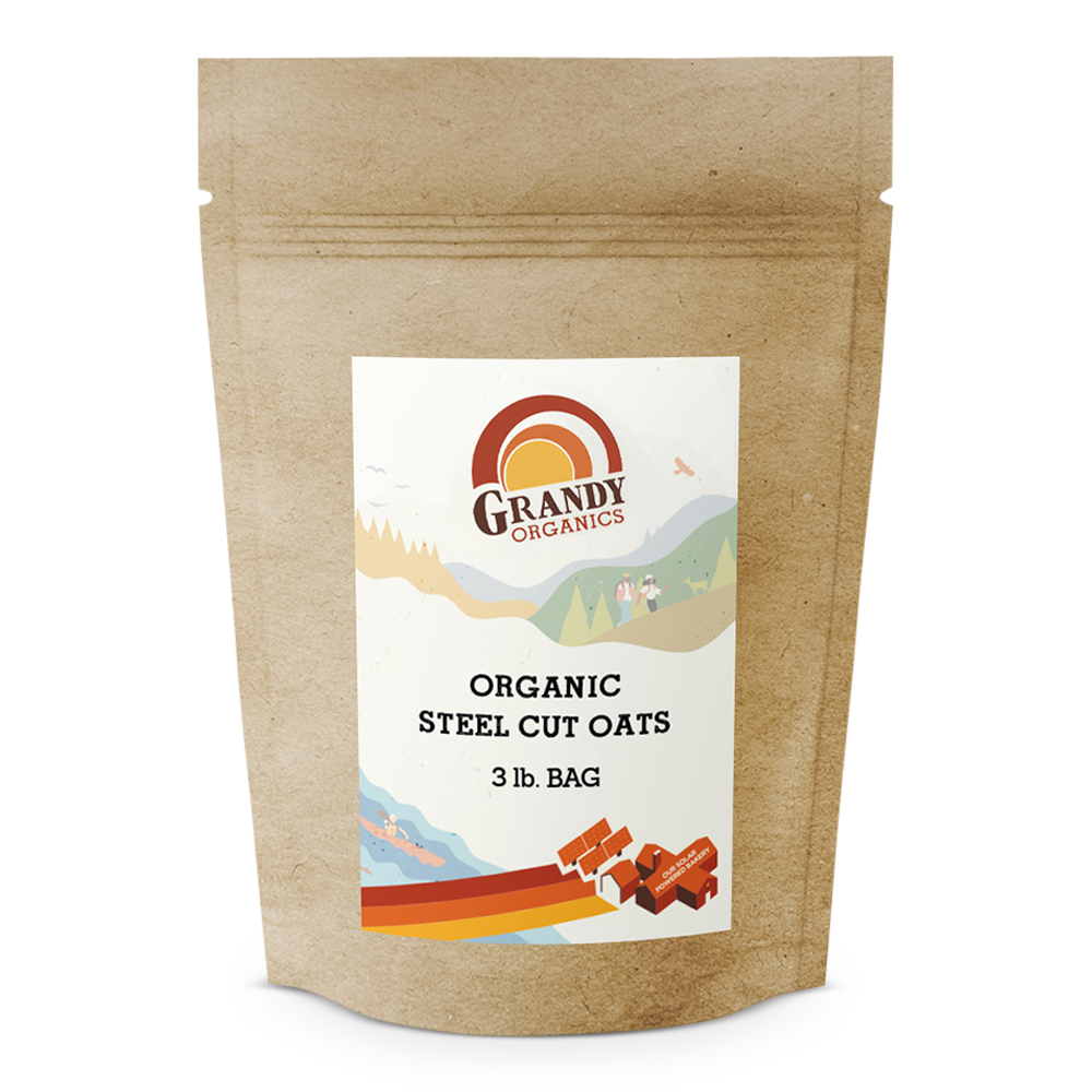 Grandy Organics Steel Cut Oats