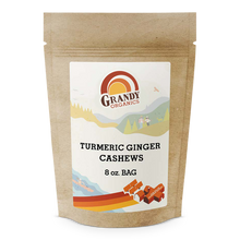 Load image into Gallery viewer, Grandy Organics Turmeric Ginger Cashews
