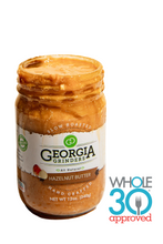 Load image into Gallery viewer, Georgia Grinders Whole30 Approved: Trio Gift Box 1 (Hazelnut, Cashew, Almond) - 3 Jars x 12 oz
