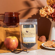 Load image into Gallery viewer, Plum Deluxe Tea Halloween Blend Black Tea (Vanilla - Caramel)

