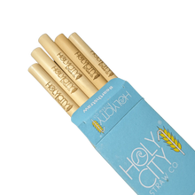 Load image into Gallery viewer, Holy City Straw Tall Premium Reusable Reed Straws - 5 ct box
