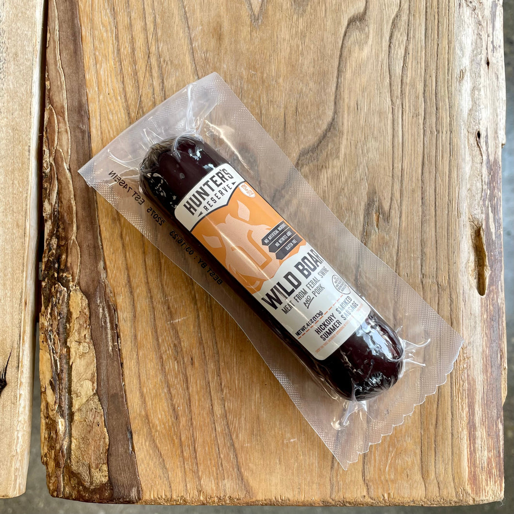 Wild Boar Summer Sausage