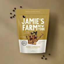 Load image into Gallery viewer, Jamie’s Farm Granola Aged Cheddar with Black Pepper Bag - 6 bags x 8 oz case
