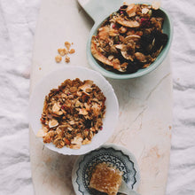 Load image into Gallery viewer, Jamie’s Farm Granola Lemon Verbena with Blueberries Bag - 6 bags x 8 oz case
