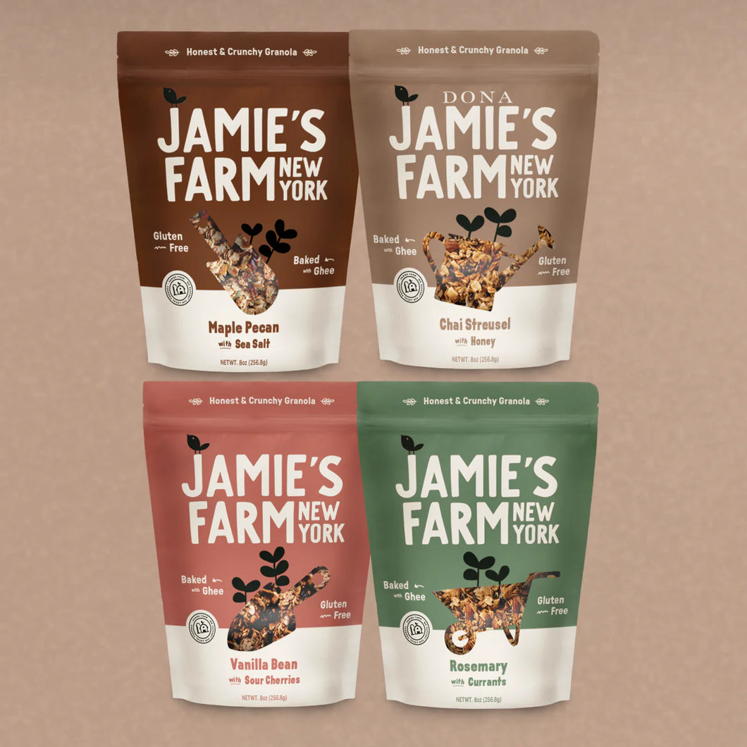 Jamie’s Farm Granola The Core Collection - 4 bags