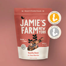 Load image into Gallery viewer, Jamie’s Farm Granola Vanilla Bean Granola Bag - 6 bags x 8 oz case
