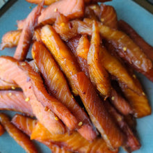 Load image into Gallery viewer, Spicy Salmon Premium Fish Jerky
