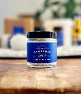 Syracuse Sea Salt Lime Flake Salt Jar