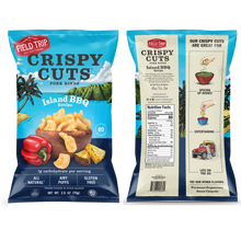 Load image into Gallery viewer, Field Trip Crispy Cuts Island BBQ 2.5oz bag - 10 bags x 2.5 oz case

