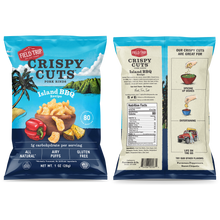 Load image into Gallery viewer, Field Trip Crispy Cuts, Island BBQ Pork Rind 1.0 oz bag - 12 bags x 1oz case
