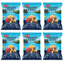 Load image into Gallery viewer, Field Trip Crispy Cuts, Island BBQ Pork Rind 1.0 oz bag - 12 bags x 1oz case
