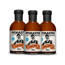 Load image into Gallery viewer, True Made Pitmaster Texas Bold BBQ Sauce Bottle - 6 bottles case
