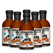 Load image into Gallery viewer, True Made Pitmaster Texas Bold BBQ Sauce Bottle - 6 bottles case
