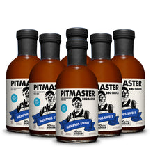 Load image into Gallery viewer, True Made Pitmaster Memphis Sweet BBQ Sauce Bottle - 6 bottles case
