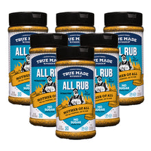 Load image into Gallery viewer, True Made Pitmaster Carolina All Purpose BBQ Rub Jar (Large) - 6 jars x 10.9oz case
