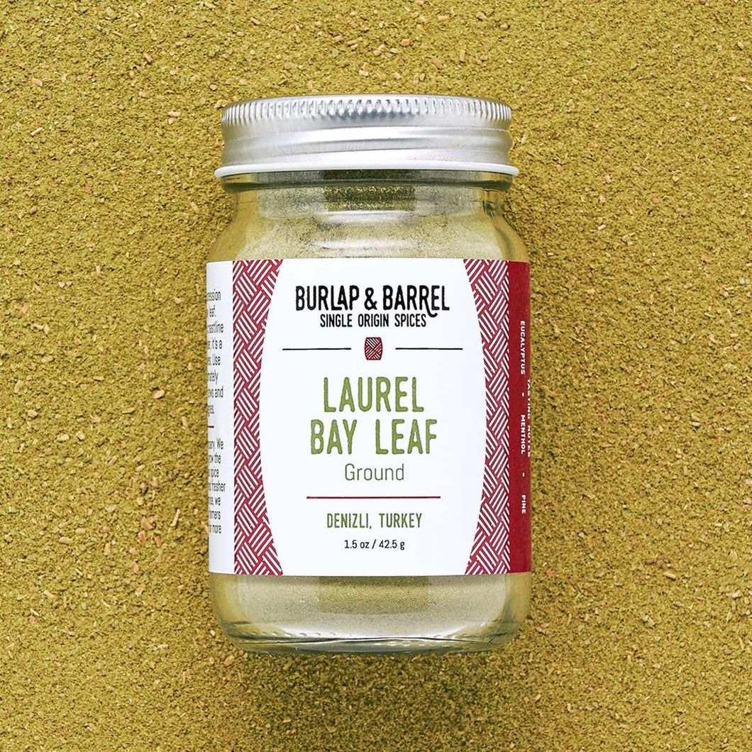 Ground Laurel Bay Leaves - Burlap & Barrel