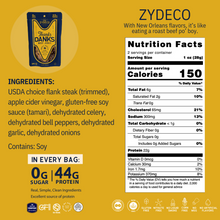 Load image into Gallery viewer, Zydeco Nutritional Facts
