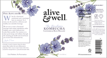 Load image into Gallery viewer, Lavender &amp; Blue Mallow Kombucha
