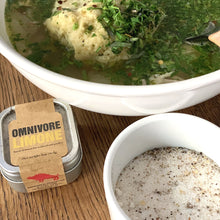 Load image into Gallery viewer, Omnivore Limone Salt 2 oz. Tin - 6 Tins x 2 oz case
