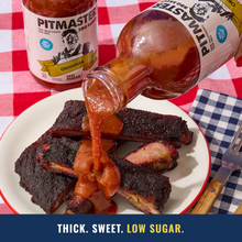 Load image into Gallery viewer, True Made Pitmaster Original (Kansas City-Style) BBQ Sauce Bottle - 6 bottles case
