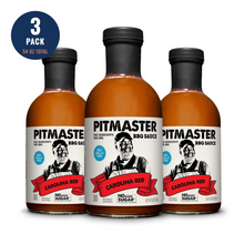 Load image into Gallery viewer, True Made Pitmaster Carolina Red BBQ Sauce Bottle - 6 bottles case
