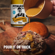 Load image into Gallery viewer, True Made Pitmaster Carolina Gold BBQ Sauce Bottle - 6 bottles case
