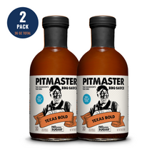 Load image into Gallery viewer, True Made Pitmaster Texas Bold BBQ Sauce Bottle - 6 bottles case
