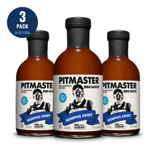 Load image into Gallery viewer, True Made Pitmaster Memphis Sweet BBQ Sauce Bottle - 6 bottles case
