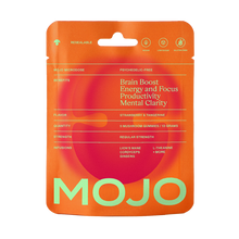 Load image into Gallery viewer, Mojo | Mushroom Dosed Gummies Brain Boost Gummies - Strawberry Tangerine
