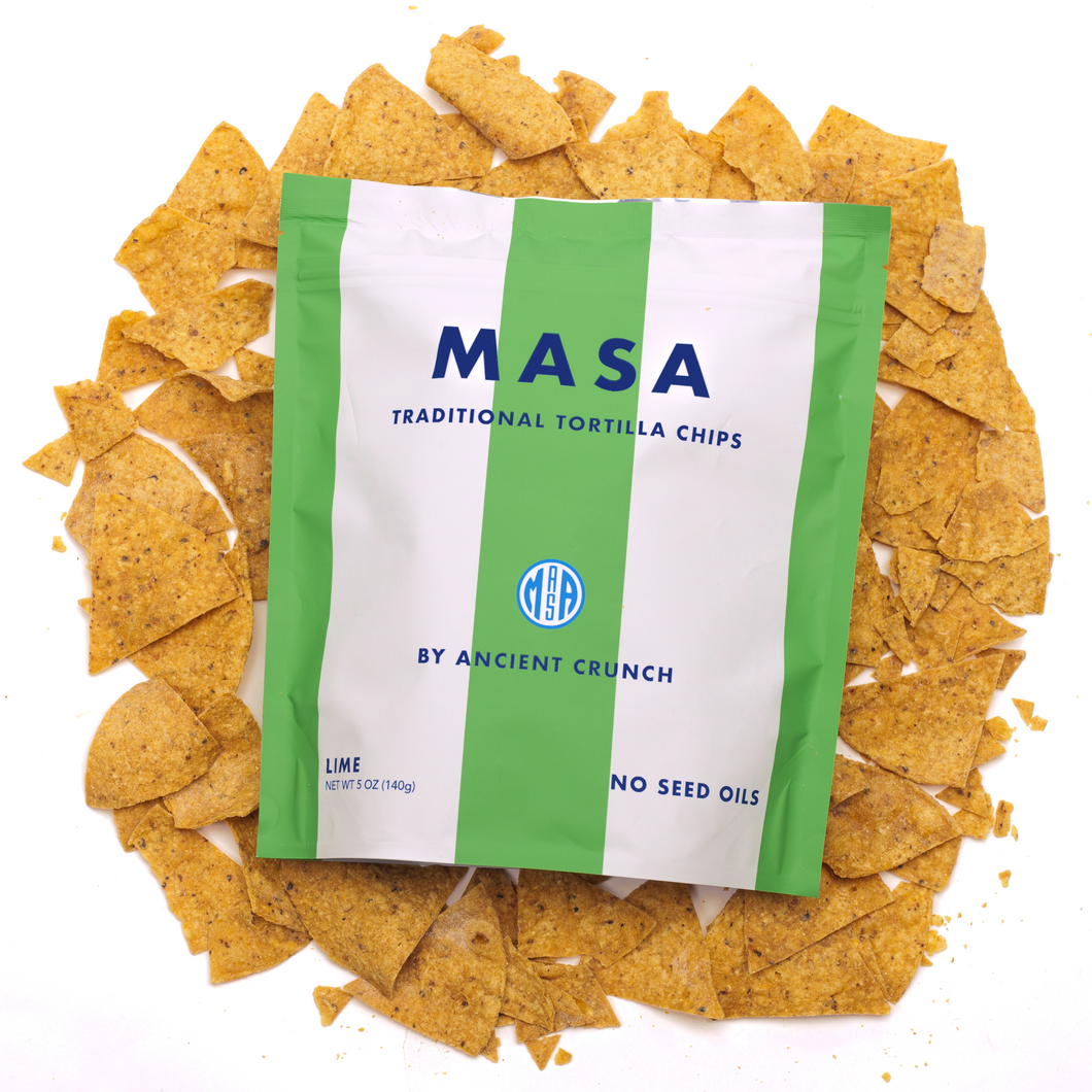 MASA Tortilla Chips Lime Bag - 5 oz