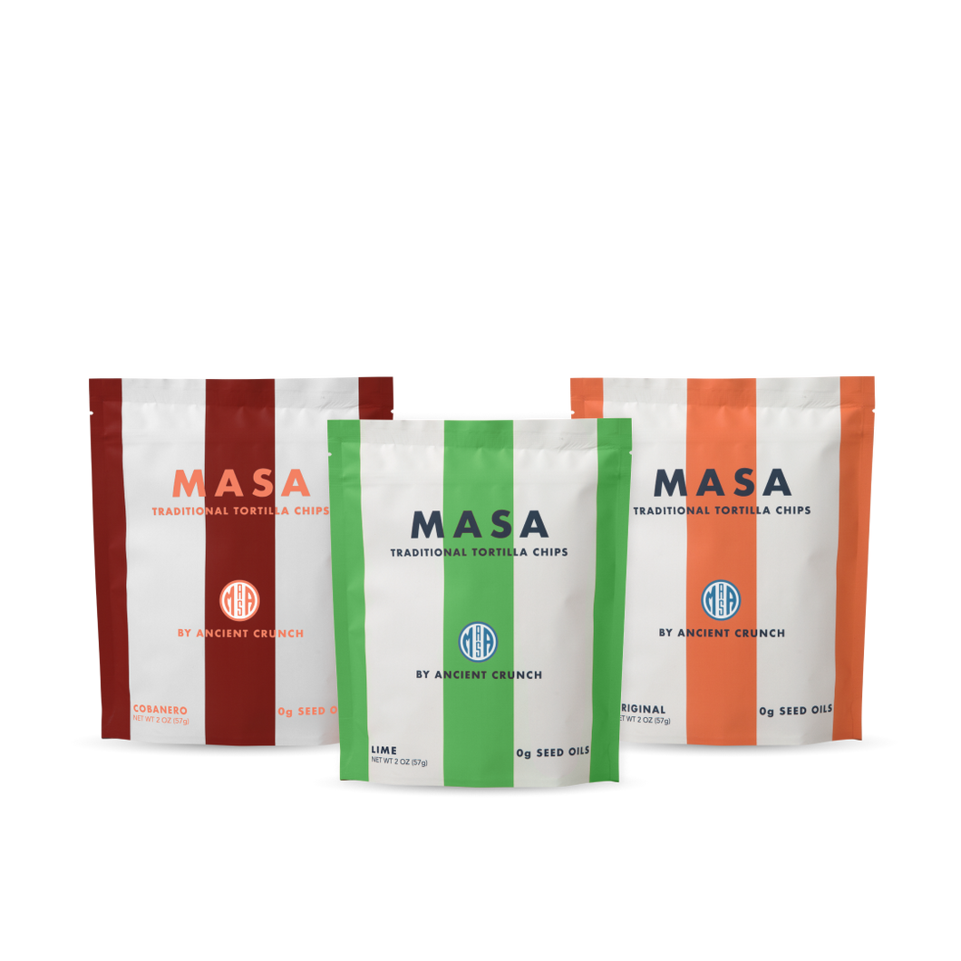 MASA Tortilla Chips Bag Assortment - 2oz Bags