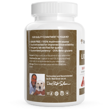 Load image into Gallery viewer, Organic Lions Mane Extract Capsules for Pets by Real Mushrooms
