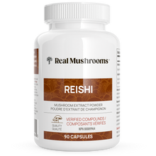 Load image into Gallery viewer, Organic Reishi Mushroom Capsules by Real Mushrooms
