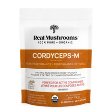 Load image into Gallery viewer, Organic Cordyceps Mushroom Extract Powder – Bulk Supplement by Real Mushrooms
