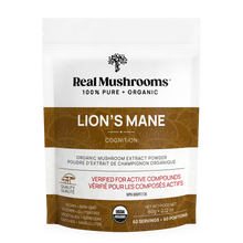 Load image into Gallery viewer, Lions Mane Mushroom Powder by Real Mushrooms
