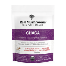 Load image into Gallery viewer, Organic Chaga Extract Powder by Real Mushrooms
