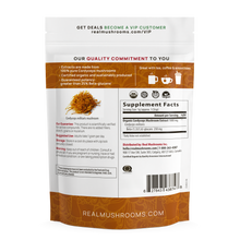 Load image into Gallery viewer, Organic Cordyceps Mushroom Extract Powder – Bulk Supplement by Real Mushrooms
