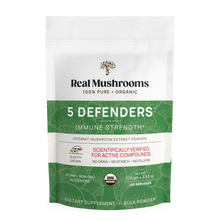 Load image into Gallery viewer, 5 Defenders Organic Mushroom Complex – Bulk Powder by Real Mushrooms
