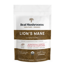 Load image into Gallery viewer, Lions Mane Mushroom Powder by Real Mushrooms
