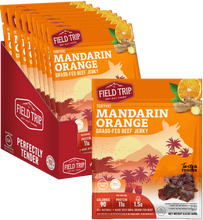 Load image into Gallery viewer, Field Trip Mandarin Orange Teriyaki Beef Jerky 2.2 oz bag - 9 bags x 2.2oz case
