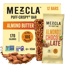Load image into Gallery viewer, Mezcla Almond Butter Chocolate Bars - 12 bars x 1.4 oz case
